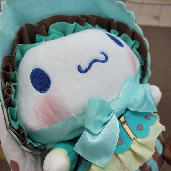 Brand New Japan Sanrio Limited Edition Cinnamoroll Blue Outfit Plushies Toy Doll - Picture 2 of 9